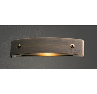 Troy Landscape R-P155B-LED Single Light 2 Watt LED Brass Material Micro Deck Light from the Wall/Surface Collection