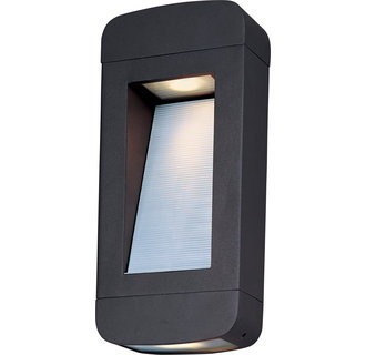 Maxim MX 88252 Contemporary / Modern 14 Inch 2 Light Dark Sky Outdoor Wall Sconce from the Optic LED Collection