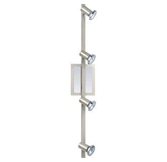 Eglo 200094A Rottelo 4x50W Track Light in Matte Nickel and Chrome Finish