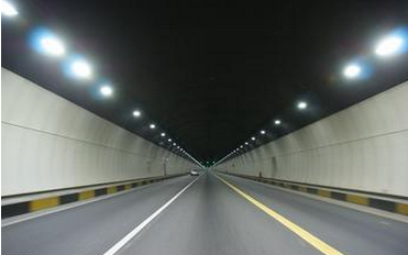 LED tunnel light application of high value