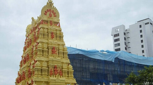 Singapore Hindu temple upgrading LED lighting