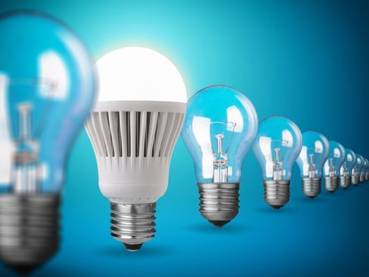 How much can I save if use LED bulbs for 10 years?