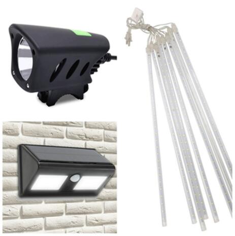 Meteor Shower Solar PIR Motion Sensor LED Lights