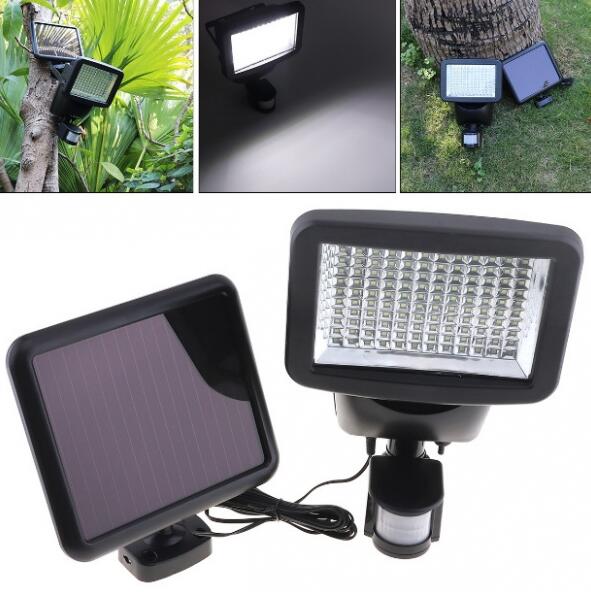 120LED PIR Motion Sensor Solar Power Flood Garden Light
