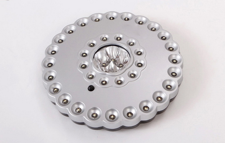 Portable 41 LED Umbrella Disc Lights