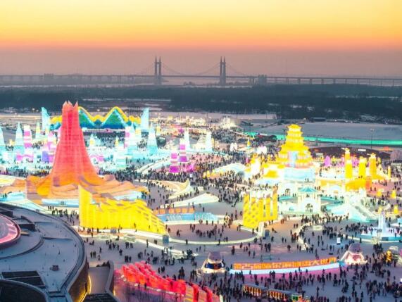 Harbin Shangzhi Riverside Community Square Lighting Project Upgraded