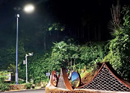 Zhejiang Lishui Economic Development Zone street lamps are equipped with "smart brains"
