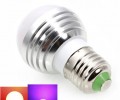 E27 3W RGB Light Bulb with Remote Control