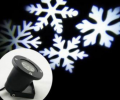 Snowflake Landscape Projector LED Holiday Xmas Lamp