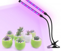 3 Head Divided Adjustable Clip-On Desk LED Grow Light