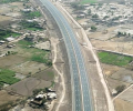 The lighting project of the PKM highway project in Pakistan was completed