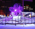 Sapporo White Light Festival uses 810,000 LED lights