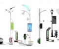 LED light pole screen is an important front-end entrance for smart city information collection