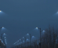 Safety Lights Installed Along River Embankment in Xisaishan Industrial Park, Huangshi, Hubei