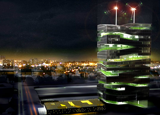LED lamps help vertical farm reduce lighting consumption