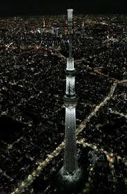 Tokyo Sky Tree use LED Christmas lights to welcome the Christmas