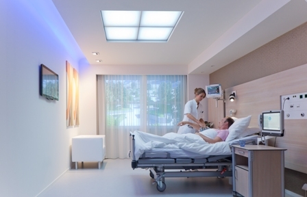 hospital lighting led intelligent system eneltec using
