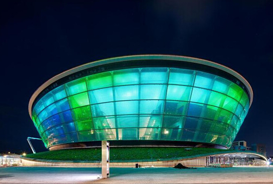 Glasgow City Natatorium install LED lighting