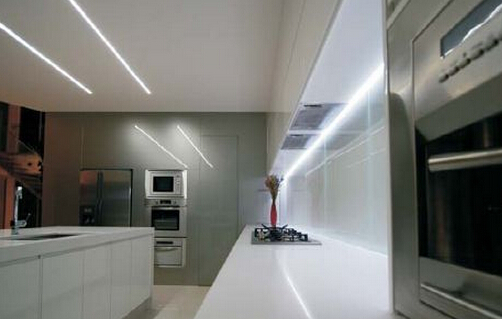 LED strip lights use with mounting