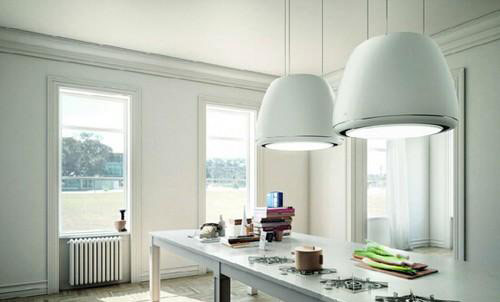 The new LED lighting, Lighting and fume extraction one step