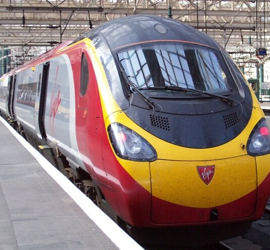 Virgin train facelift LED lamps