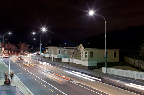 Auckland upgrade LED street lights