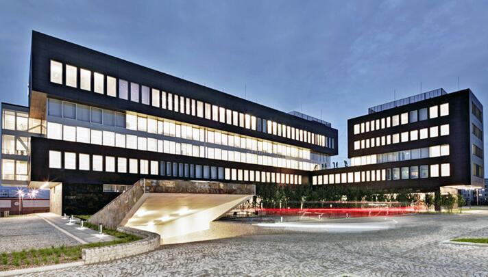 The old buildings energy-saving lighting start