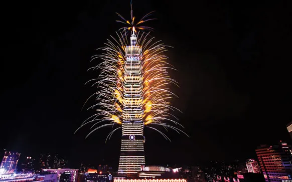 Taipei 101 building further upgrade the LED lighting system