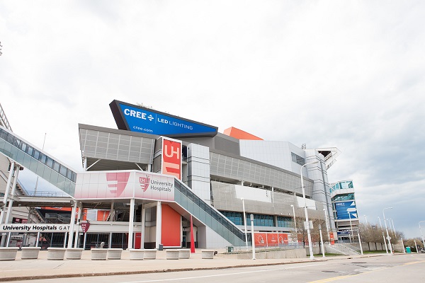 Cree LED became the official lighting partner of Cleveland Browns