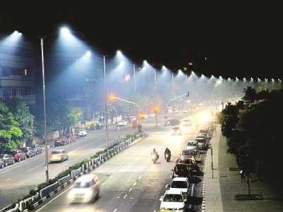 Handan City, more than 6,000 LED street lights for posts