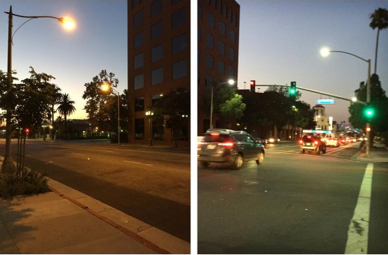 LED street lights need to be used with caution