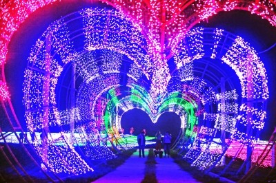Jiangxia Lighting Festival use 18 million LED creative lights