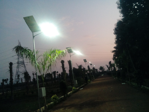 India Chennai large area installed LED street lights