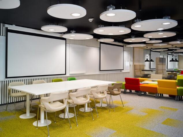 LED Lighting update Czech Offices Improve Work Efficiency