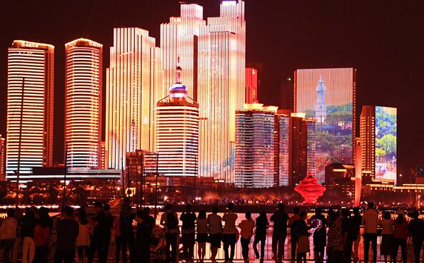 Wenzhou invested 600 million RMB to build the world's largest mountain light show