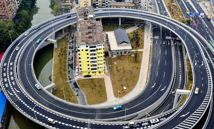 5 overpasses in Guangzhou's main city area will be retrofitted with lighting