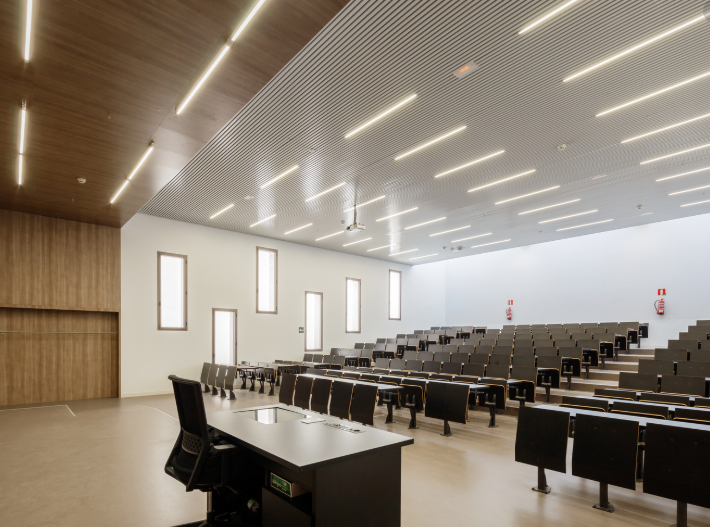 LED eye protection classroom light optimized for ENELETC lighting