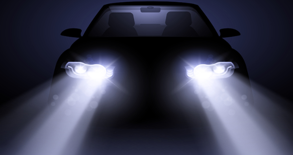 Smart LED headlights ensure driving safety
