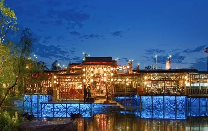The night scene lighting project of Fisherman's Wharf in 68 towns in Pingtan County, Fuzhou passed the completion acceptance
