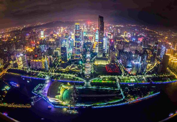 The road lighting project in Shuanghe Town, Heshan City, Jiangmen City, Guangdong Province has achieved results