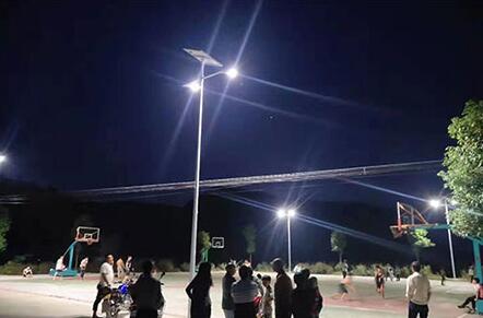 Solar street lights help Shanghai Putuo District