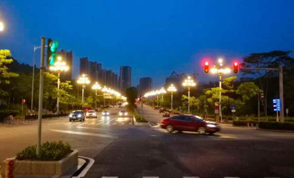 New LED street lights installed in Chongren County, Fuzhou, Jiangxi