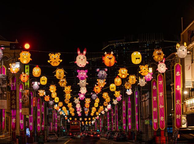 Street lighting in Nanyang Town, Shanghang County, Longyan, Fujian warms people's hearts