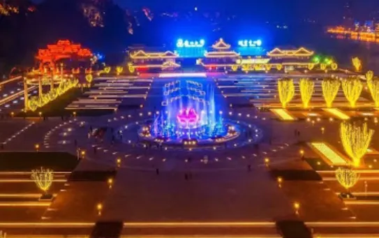 LED Streetlights Illuminate Zhoupo Town, Jingyan County, Leshan, Sichuan