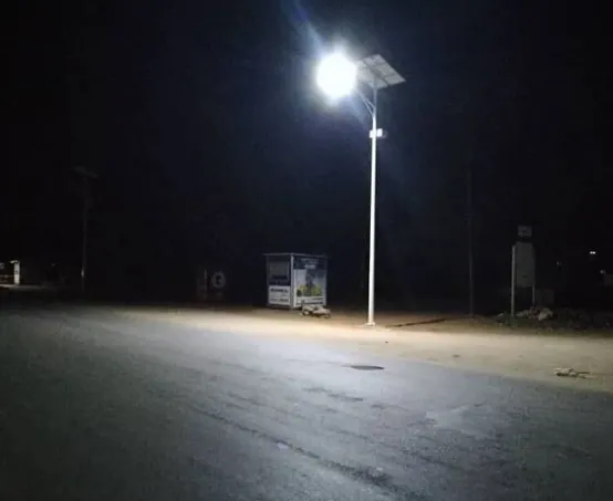 New Solar Streetlights Illuminate Changyang County, Yichang, Hubei