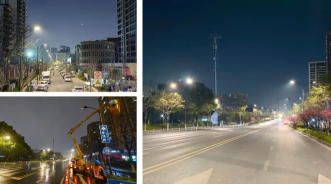 Over 600 Energy Storage LED Streetlights Deployed in Jingmen, Hubei Province