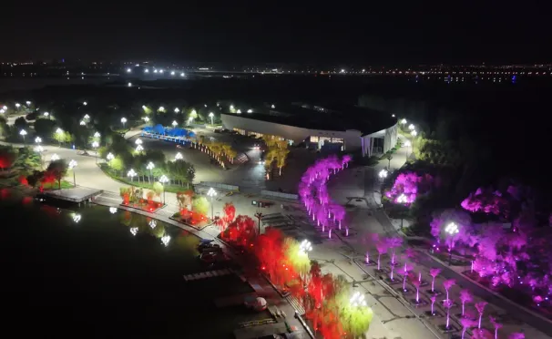 Yinchuan Flower Expo Park Completes Nighttime Lighting Upgrade