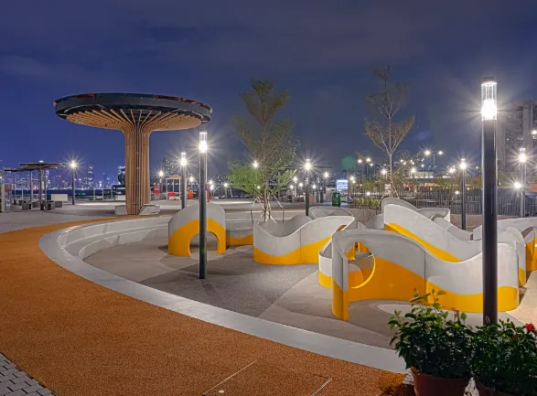 Landscape Lighting Renovation on Fan'an Road, Zhuanqiao Town, Minhang District, Shanghai