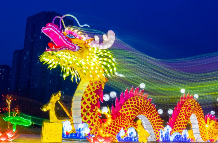 Aohan Banner, Chifeng, Inner Mongolia, Gets a New Look with its Spring Festival Lighting Project