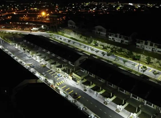 LED street Lighting Project Illuminates Altay, Xinjiang